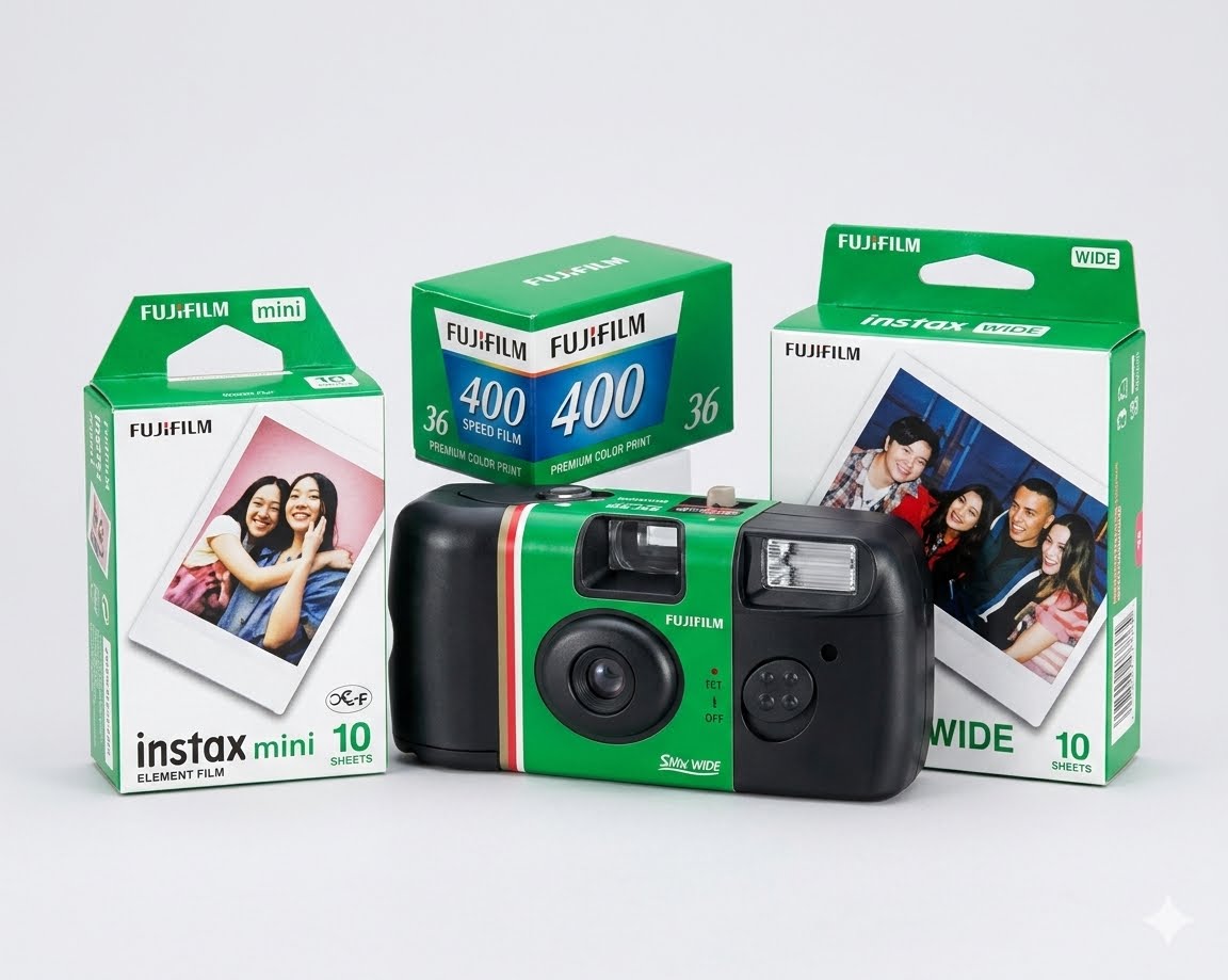 Instax Cameras and Film